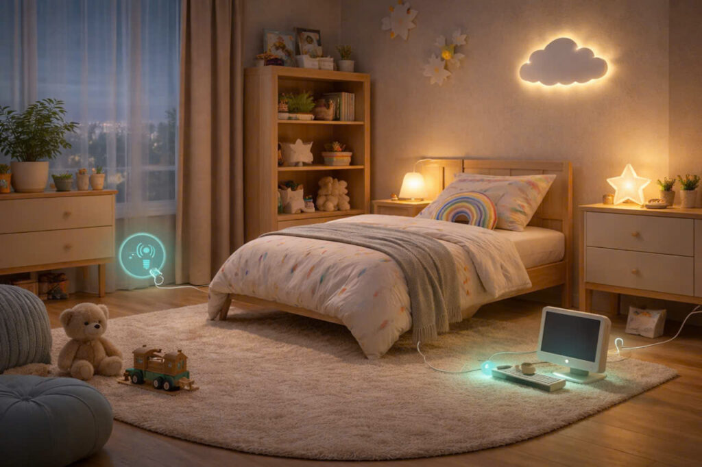 PHÒNG TRẺ EM CHUẨN ĐIỆN SẠCH